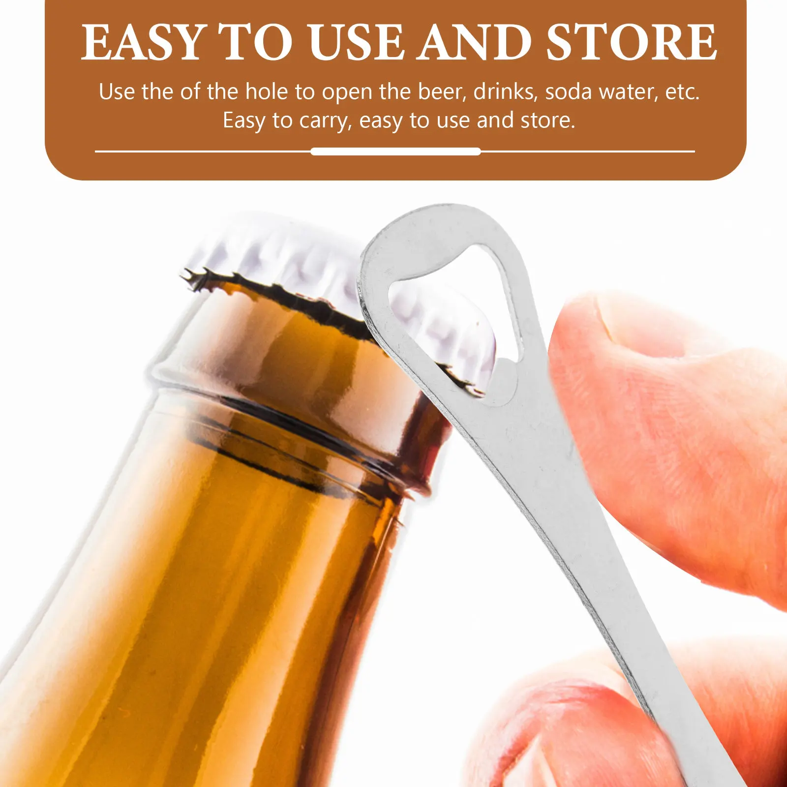 1Pcs Heavy Duty Metal Bottle Opener Multifunctional Vintage Beer Opener Comfortable Grip for Family Friends Parties Any Occasion