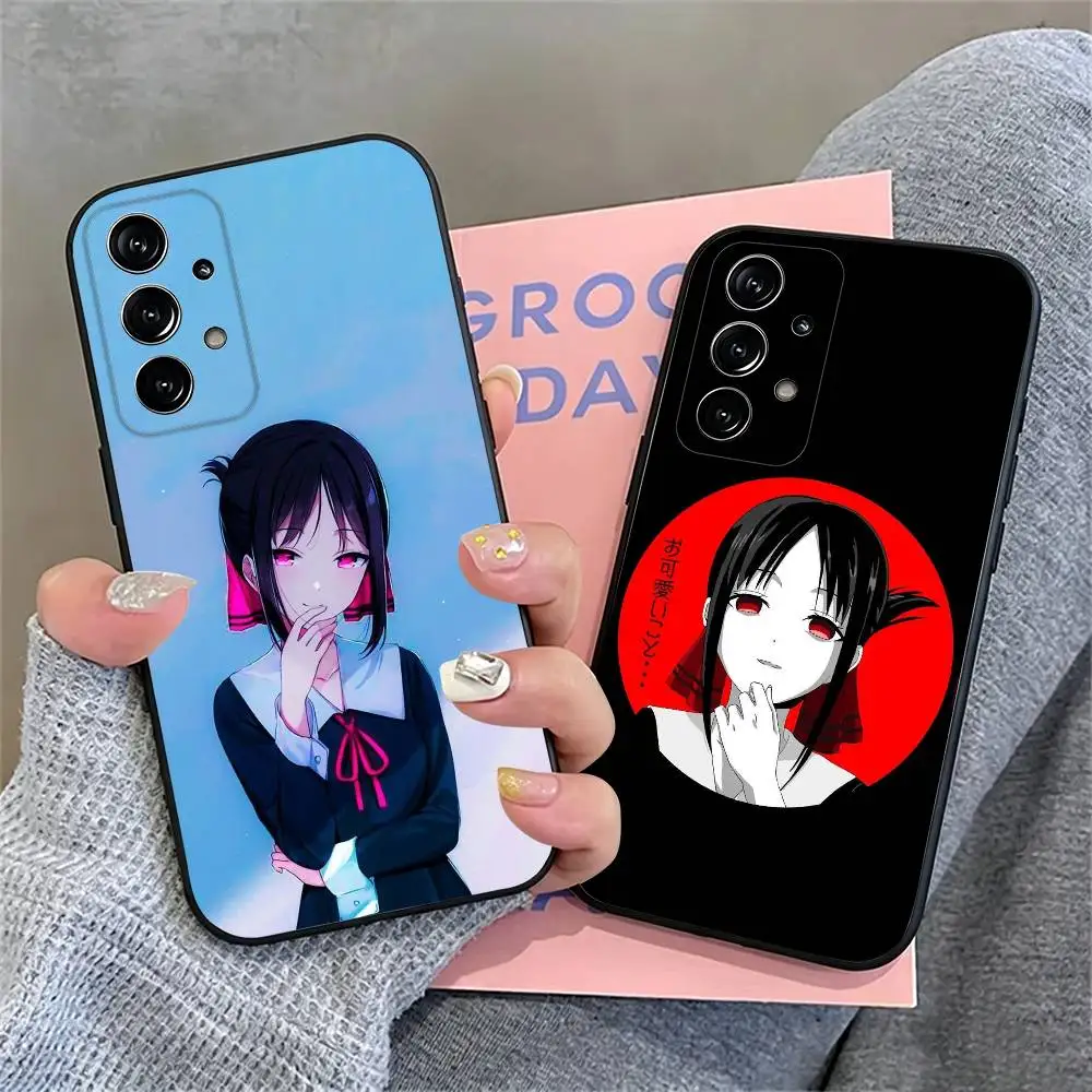 K-Kaguya-sama Phone Case For Samsung S26,S25,S24,S23,S22,S21,S30,Ultra,Plus,Fe,Soft Silicone Black Cover