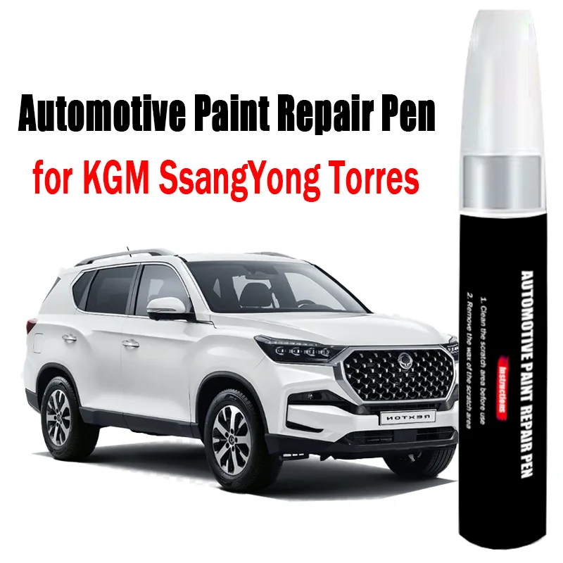 

Automotive Paint Repair Pen for KGM SsangYong Torres Touch-Up Pen Paint Scratch Remover Car Paint Care Accessories