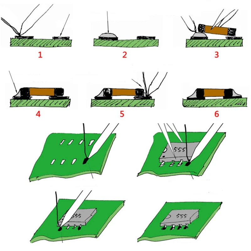 Hot-DIY Electronic Kit LED Manufacture DIY Kit SMD Component Welding Practice Board Kit