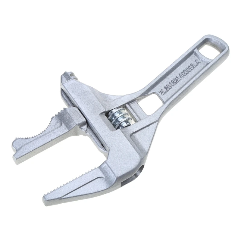 Versatile Adjustable Wrench Tool for Bathroom Fixing Faucets, Removing Cutting Pipes Plumbing Placement Repair