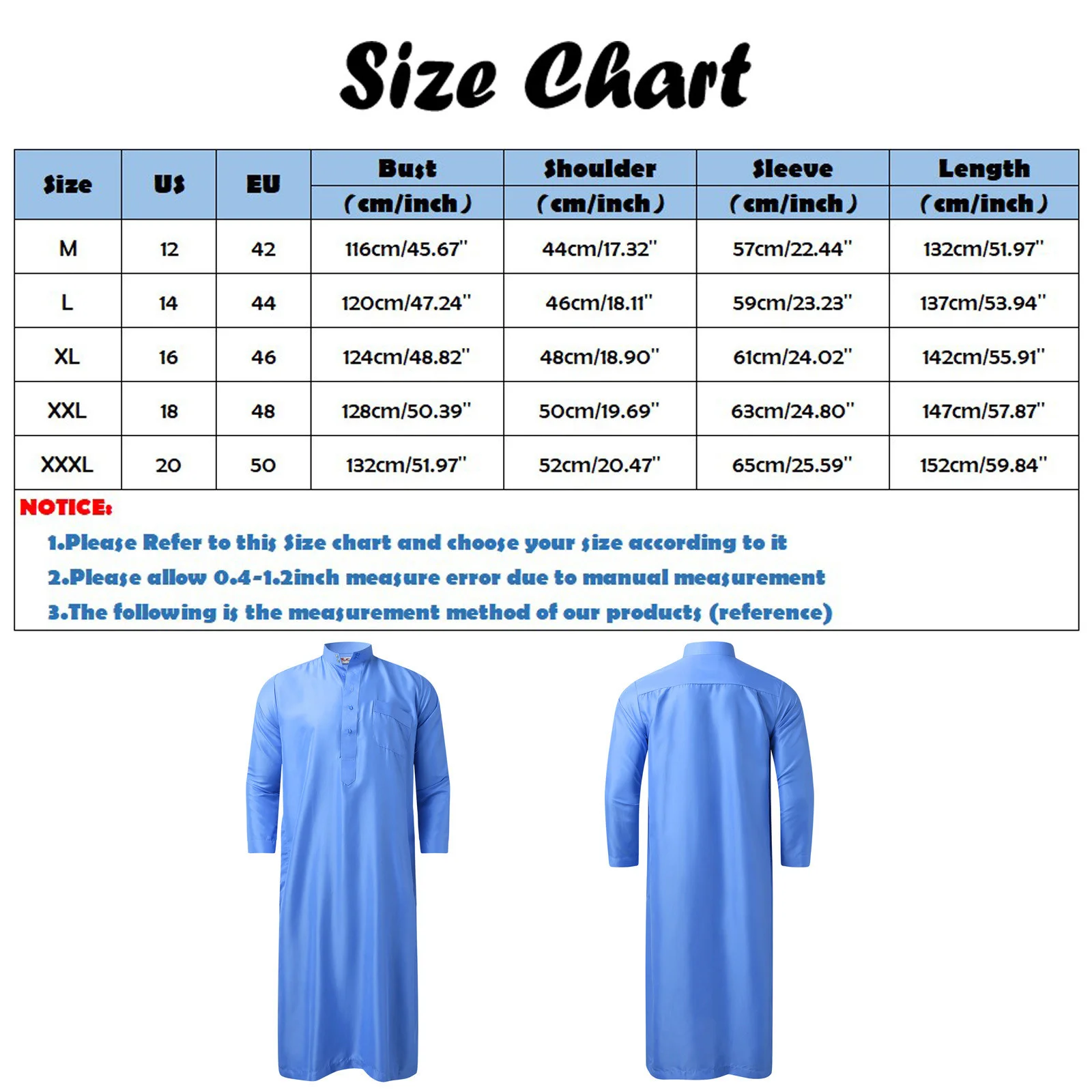 Fashion Muslim Middle East Men Sleeve Arab Crew Neck Islamic Solid Color Kaftan Maxi Dubai Long Jubba Thobe Abaya