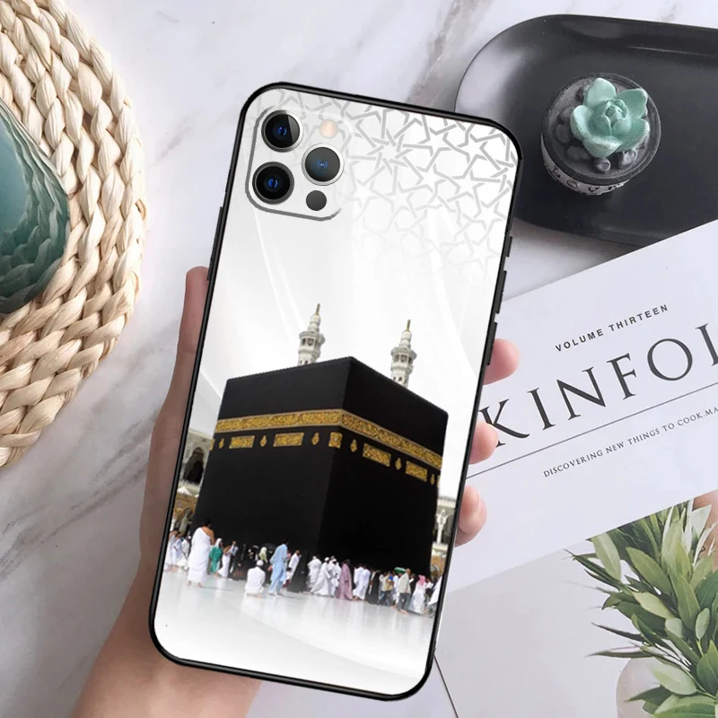 Holy Mosque Makkah Phone Case For iPhone 15 14 13 12 11 16 Pro Max Plus Mini 7 8 X XS Max XR Back Cover Shell