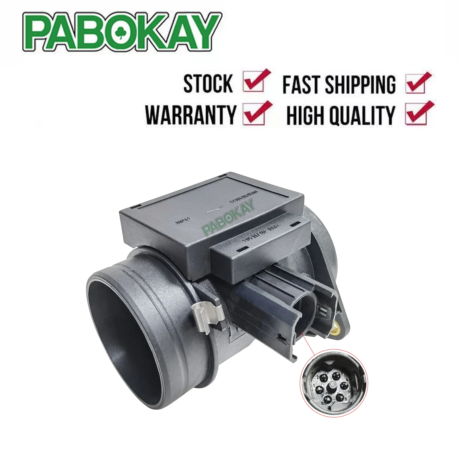 For BMW E34 E36 325 E39 525 TDS Land Rover Mass Air Flow Sensor 13622246084 7.22184.50.0 7.22184.00.0 7.22184.00.1 722419500