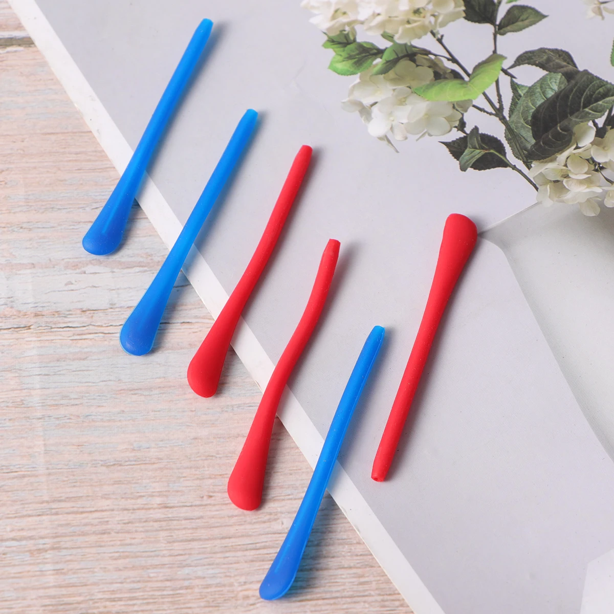 

10 Pair Glasses Leg Silicone Non Slip Replacement Temple Sleeve Eyewear Frame Protector Comfortable Sweat Stain