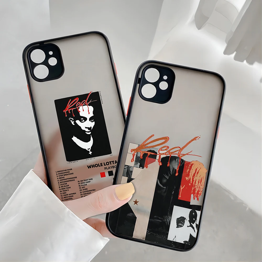 Playboi Carti Rapper Phone Case For iPhone 15 14 13 12 11 Mini Pro Max X XR XSMax 7 8 Plus New Hot Matte Transparent Back Cover