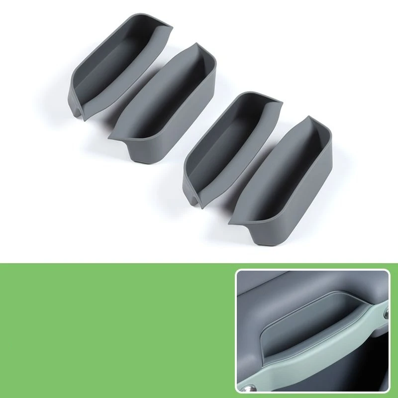 ل BAIC BJ30 2025 2024 باب السيارة صندوق تخزين مسند الذراع صندوق تخزين من السيليكون مقبض الباب صندوق تخزين غطاء تعديل