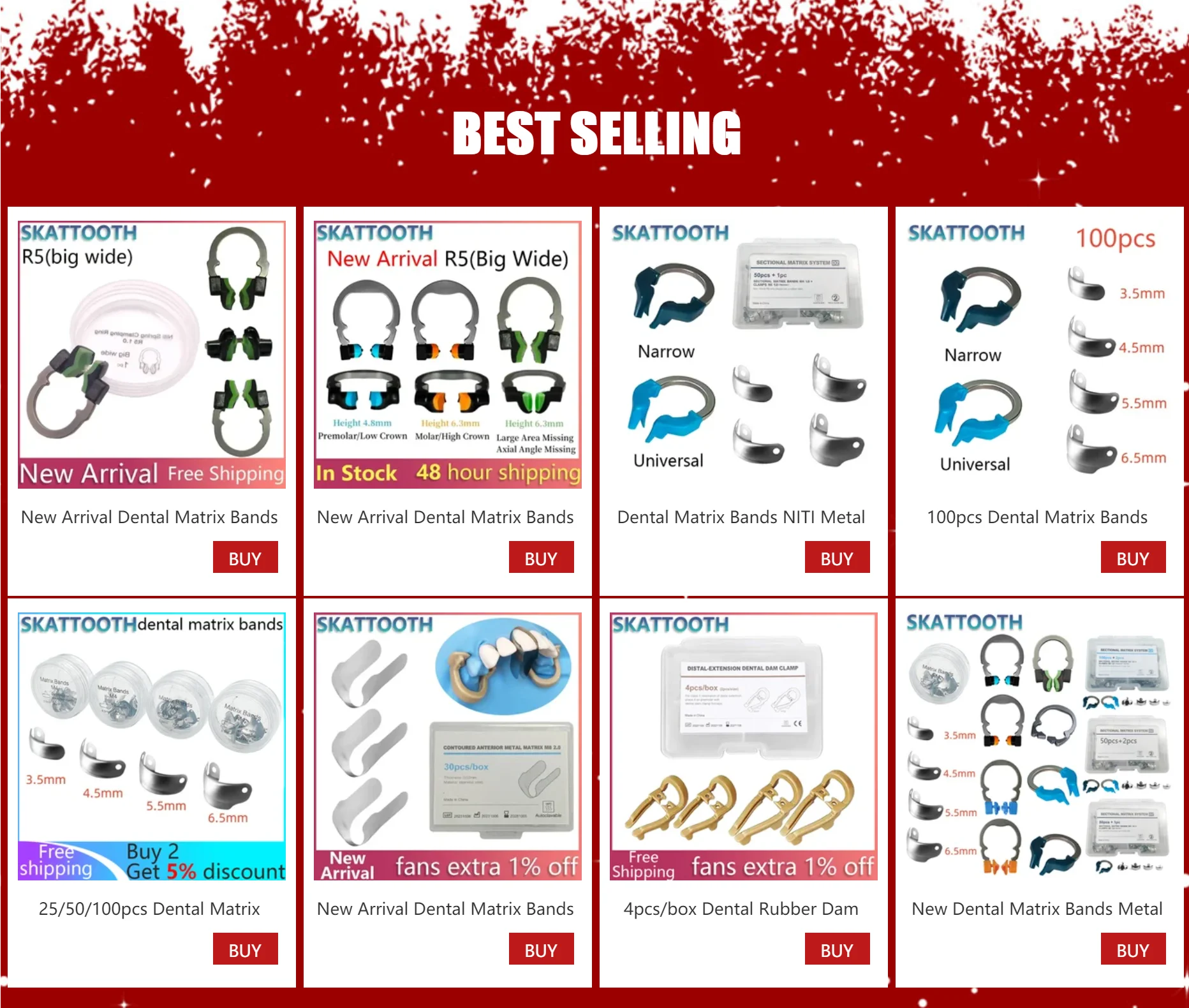 1 Satz Zahn matrix bänder a3 Schnitt konturierte Matrix bänder mit Zange Niti Klemm ring Keil messer Dental material Werkzeuge – Detail 3
