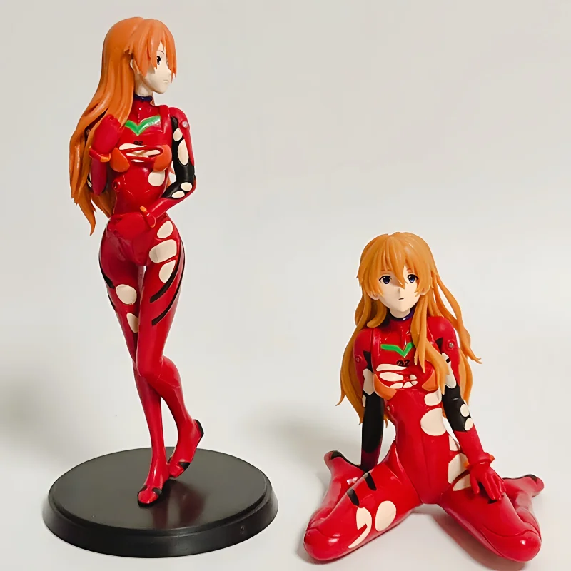 Anime Neon Genesis Evangelion New Theatrical Version Finale Asuka Langley Soryu Seaside Battle Damaged Model Toys Action Figures