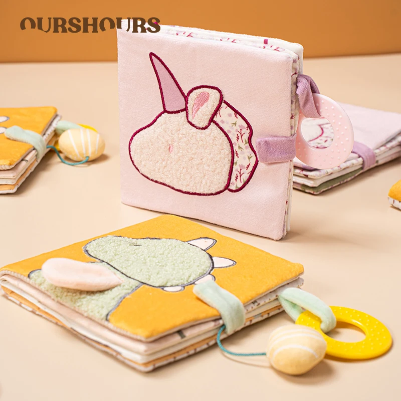 

Montessori Baby Cloth Book Early Learning Sensory Toy for Infants Toddlers Interactive Activity Books Babies Educational Toys