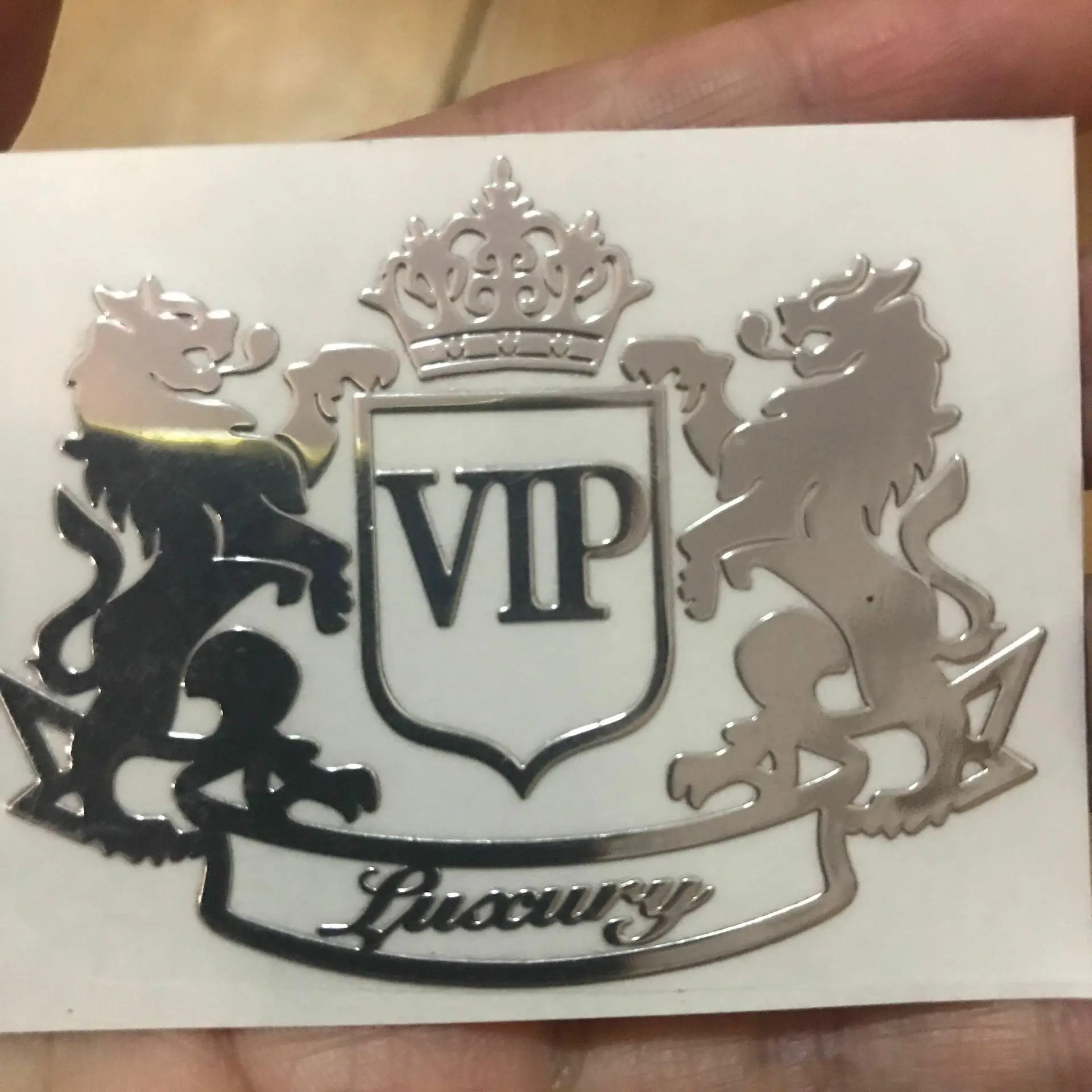 MT-73 luxury VIP 3D Car Stickers Cool  Logo Car Styling Metal Badge Emblem Tail Decal Motorcycle Car Accessories Automobile