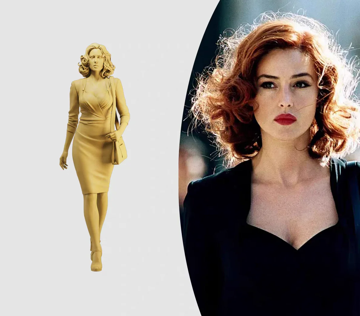 

Набор для сборки модели из смолы 35772 Моника Беллуцци Малена, коллекционная несобранная скульптура для любителей хобби