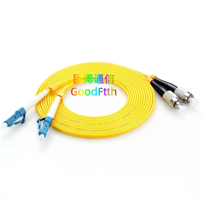Patch Cord Lead LC to FC UPC SM Duplex Cable Jumper Patchcord GoodFtth