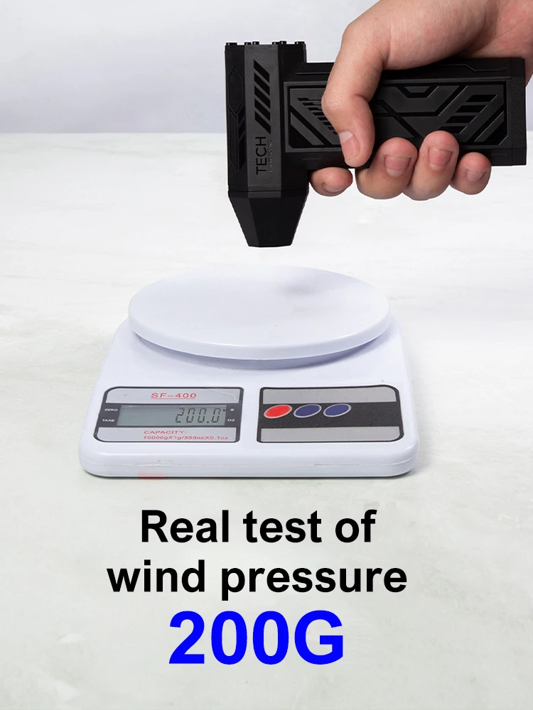 Handheld Brushless Motor 130000 RPM Violent Blower Mini Turbo Jet Fan Wind Speed 52m/s industrial Duct Fan Rechargeable Blower