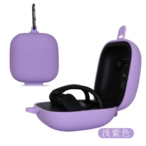 For Apple Beats Powerbeats Pro Cover Earphone Box Protection Accessories Bluetooth Headphone Soft Silicone Case
