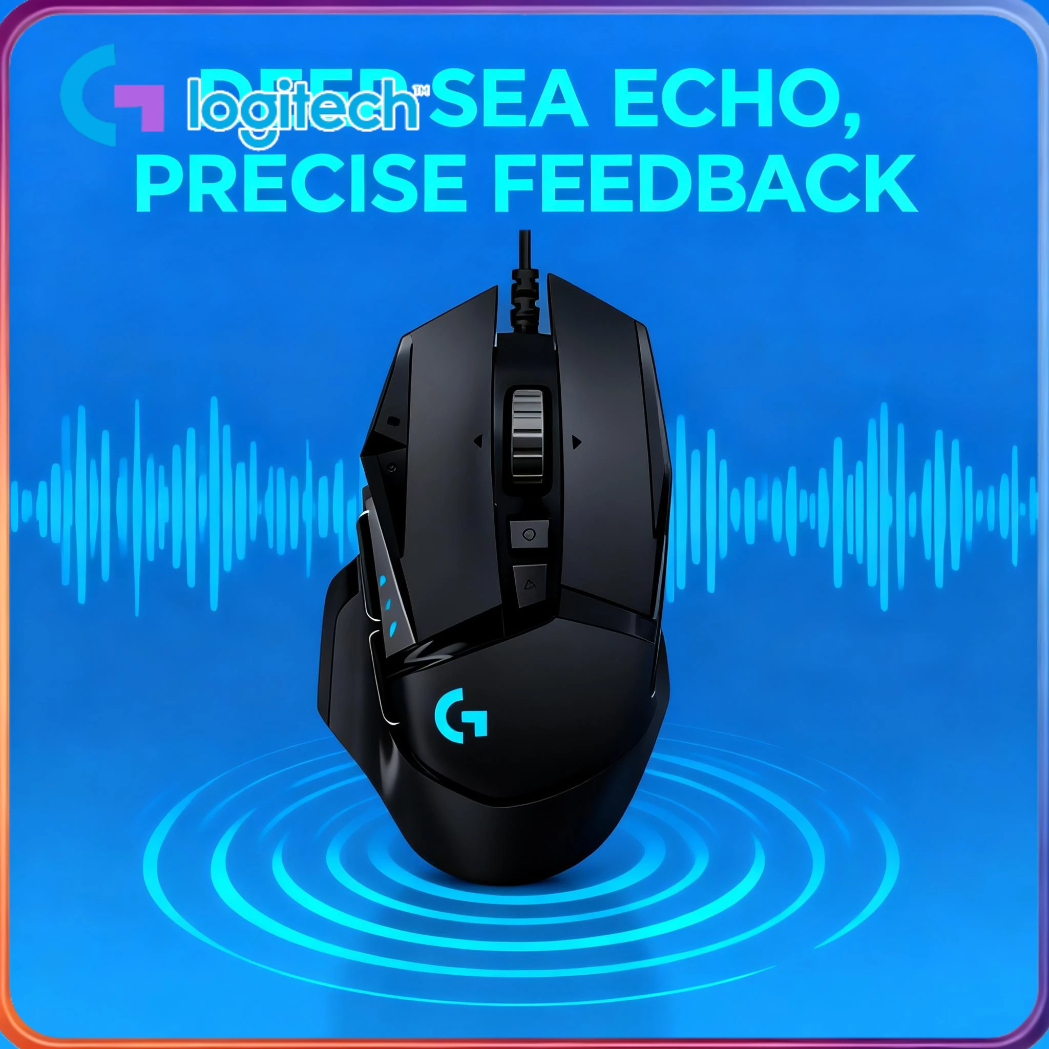 G502/G402/G203 mouse, with RGB lighting effect, mechanical structure, offers smoother gameplay for online shooting games.