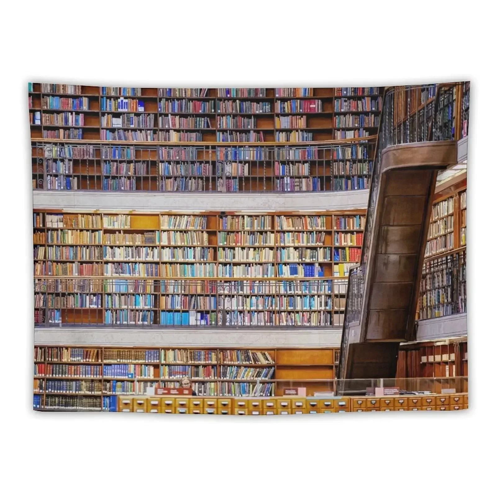 

Library Tapestry Christmas Decoration Room Decor Korean Style Aesthetic Room Decorations Wallpaper Tapestry