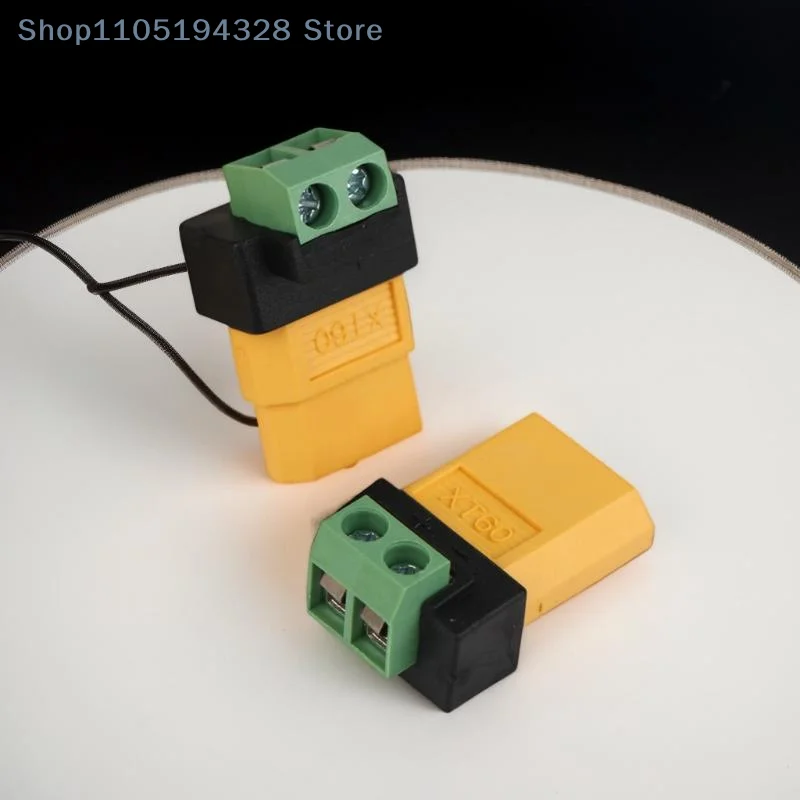 

【DG】XT60 Male Female To 2Pin Terminal Adapter Solderless Charging Connector For UAV Balance Charger Solar Panel Model Devices