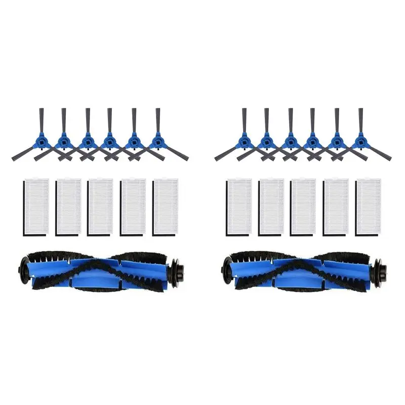 Cepillo lateral principal con filtro FGGS-2X para robot aspirador Eufy Robovac 11S, Bagotte Bg600, Imatine C800, Deenkee Dk600
