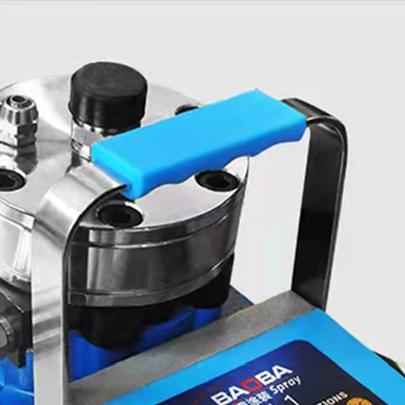 Máquina de pulverización de pintura de látex portátil, máquina de pulverización de revestimiento de pintura pequeña sin aire de alta presión, azulejo de acero de Color