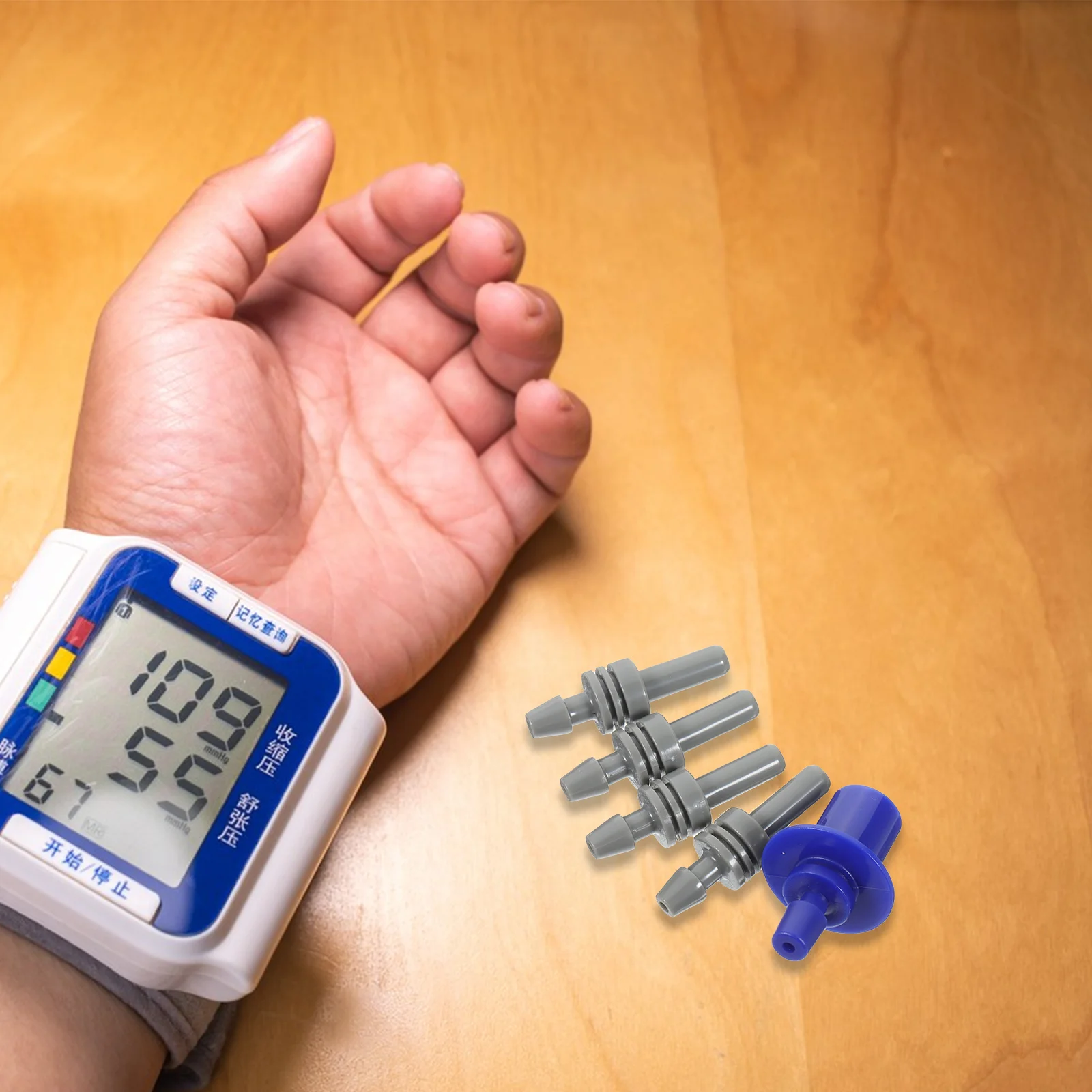 5 шт., манжета для измерения артериального давления, замена пресса для сфигмоманометра, браслет, адаптер, принадлежности для измерения, инструмент для ухода за здоровьем