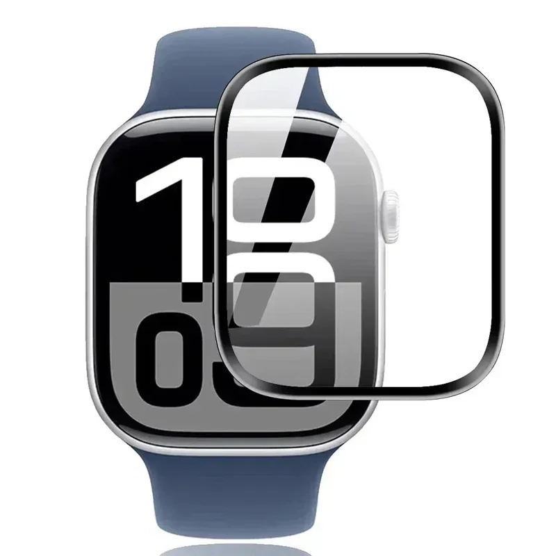 Screen Protector For Apple Watch Series 10-9-8-7-6 5 Se ultra-2 49mm 41mm 45-42-46mm 44mm (Not Tempered Glass) Film Accessories