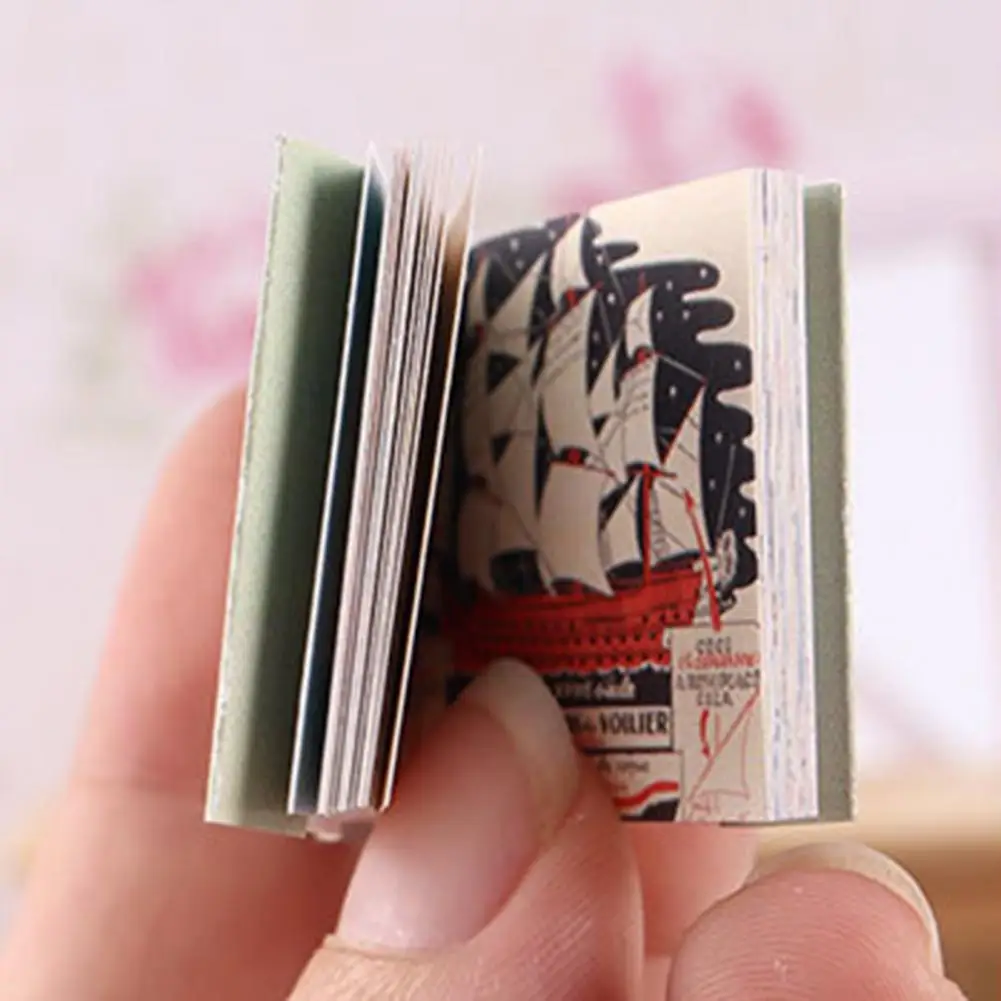 1:12 1:6 Functional Dollhouse Book  Realistic Miniature Books  Dollhouse Miniature Classical Book for Children