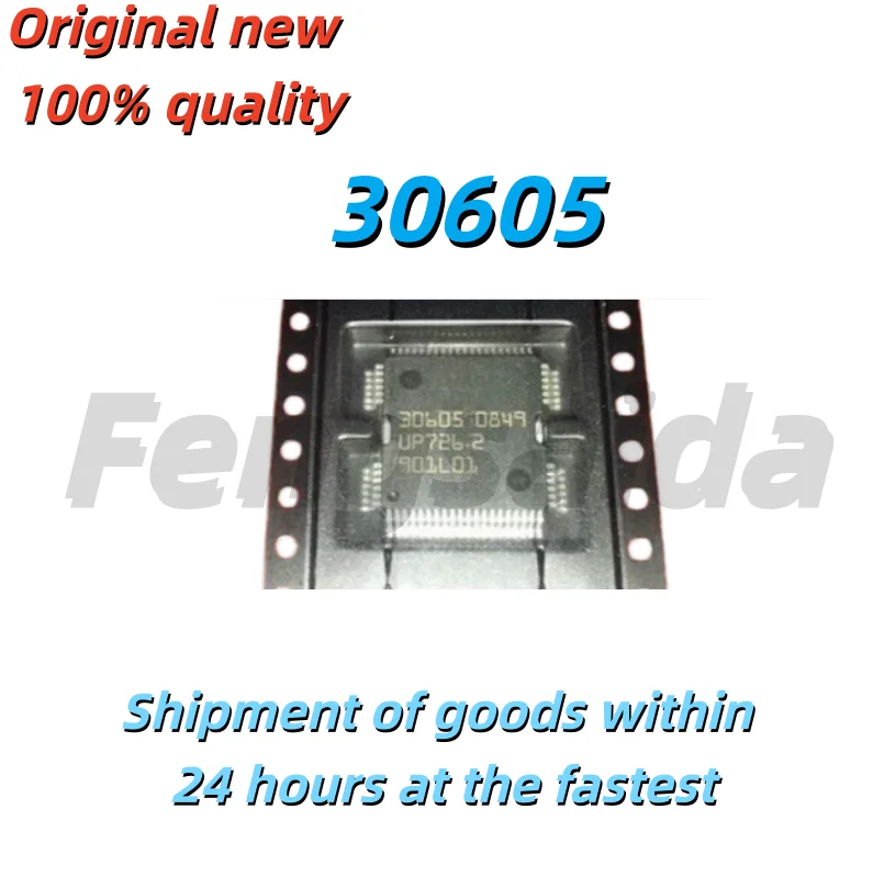 1 piece/batch New Original 30605 30614 30618 30620 30621 30622 HQFP64 Automotive Body Control Fuel Injection Driver Chip Automot