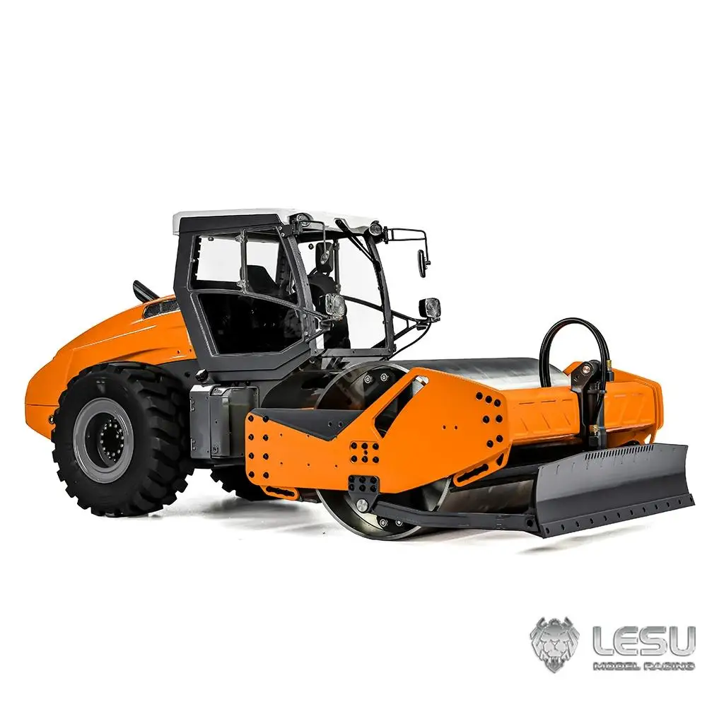 LESU 1/14 Baumaschinen-Simulationsmodell Ganzmetallspielzeug Aoue-H13i Roller RD-A0009