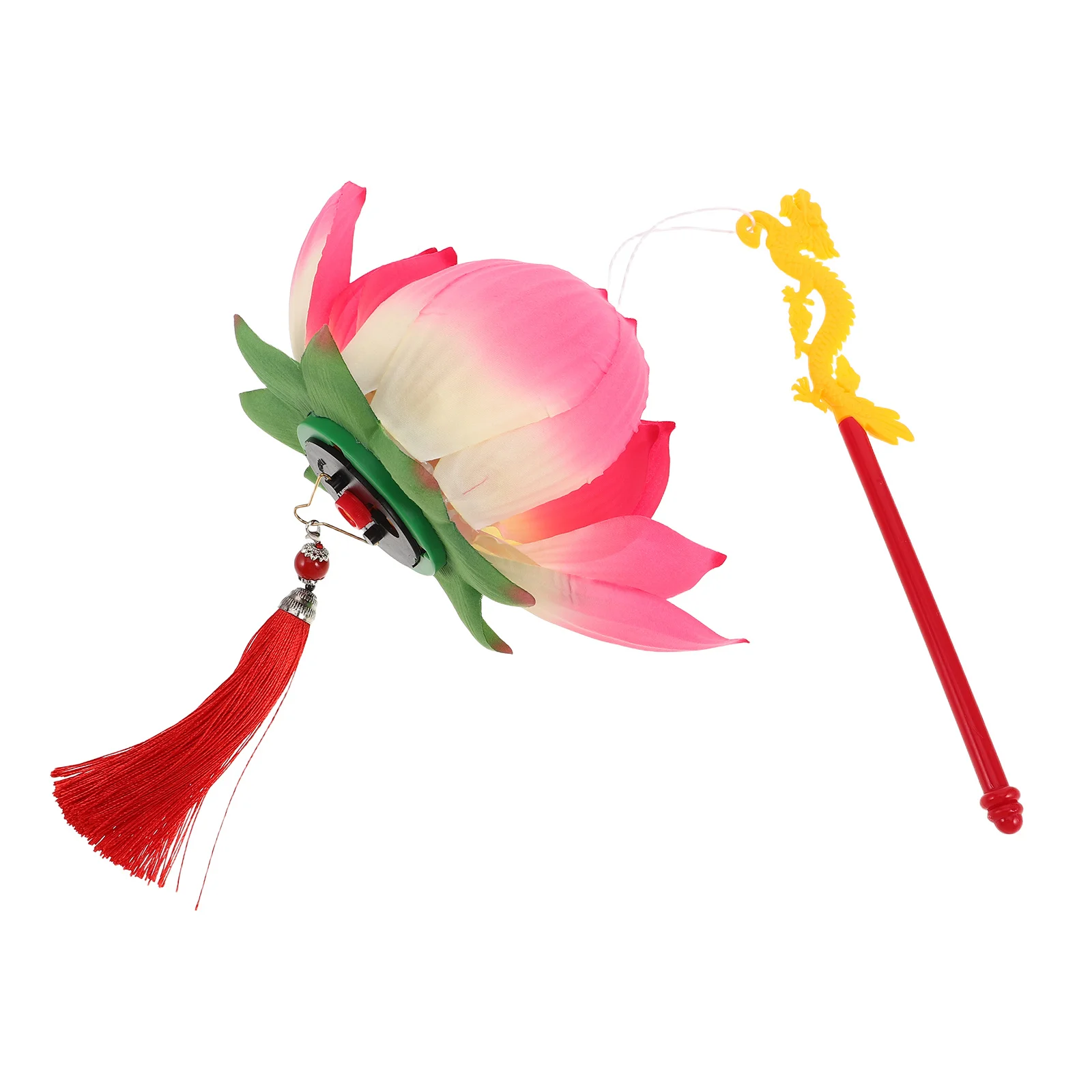 

Lotus Flower Lantern Handheld for Spring Festival Outdoor Garden Decor Festive Lighting Decoration Hanfu Cosplay Photography