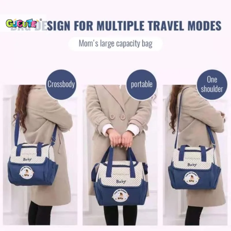 

Baby Bag Large Capacity Waterproof Changing Mat Bag Bag Crossbody Bags For New Parents Travel Daily Use