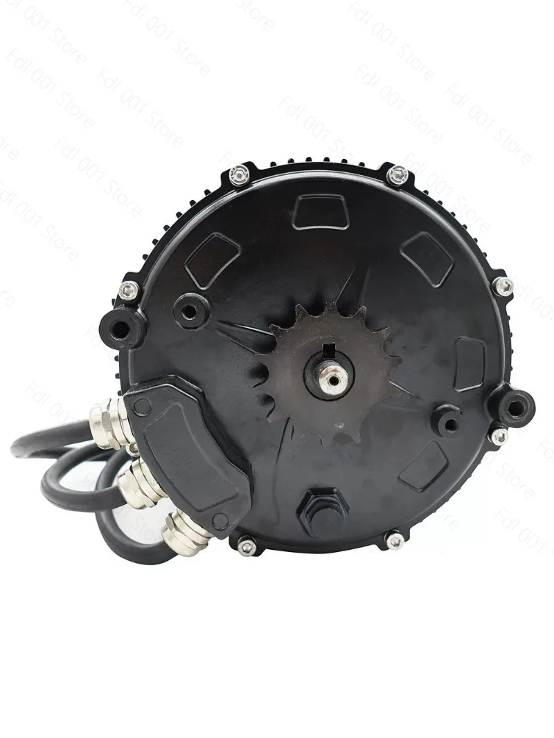 DKYS Top Width Motor 168 Structure 40H6KW Permanent Magnet Synchronous Qiulong Off-Road Center Motor Hall Encoder