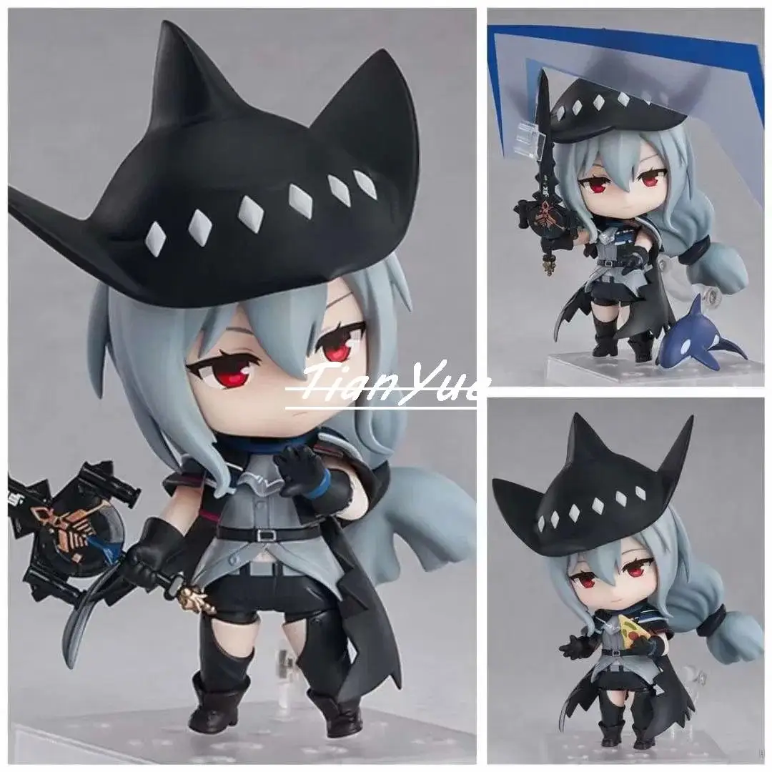 Anime Arknights Bounty Hunter Skadi 1895 cute girl Articulated Figure Model Toys Christmas Gift 10cm