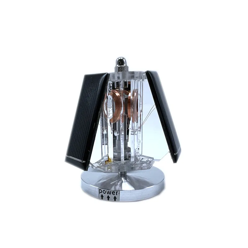 DIY Mendocino Motor Creative Magnetic Levitation Ornaments Pseudo-Perpetual Motion - Solar Science and Education Motor