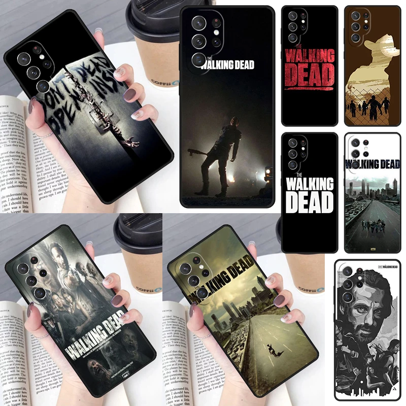 The Walking Dead soft Phone Case for Samsung Galaxy S26 Ultra S25 S24 S23 S22 S21 S20 Note10 Plus FE Cover