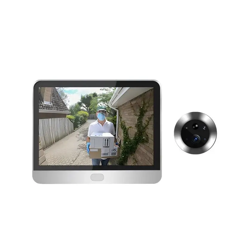 Tuya mini peephole camera product view 4