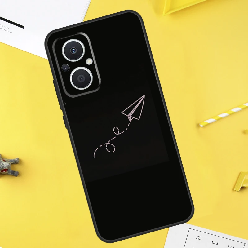 Love Sweet Planes Couple Case For OPPO Reno 10 8 Pro 4 5 6 7 Lite 8T 4Z 5Z OPPO Find X6 Pro X2 X3 Neo X5 Lite Cover