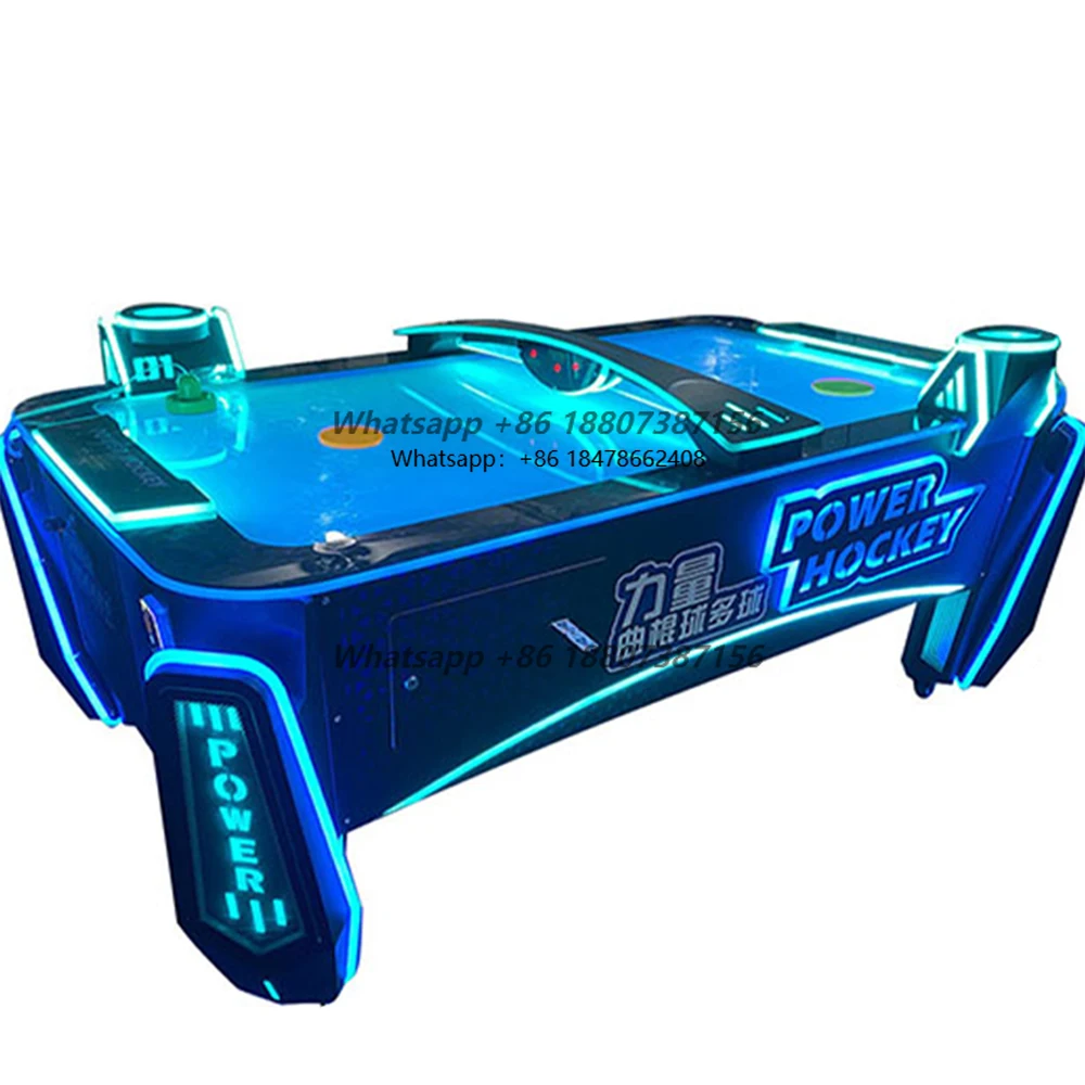 

Technological Design LED Handsome Hockey Machine Popular Adult Air Hockey Table Coin-Operated Arcade for Amusement Site