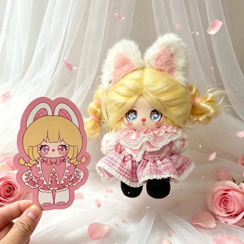Babythree Liila's Wardrobe Secrets Blind Box Cute Liila Plush Pendant Genuine Mystery Box Toy Trendy DIY Hairstyle Blindbox Gift