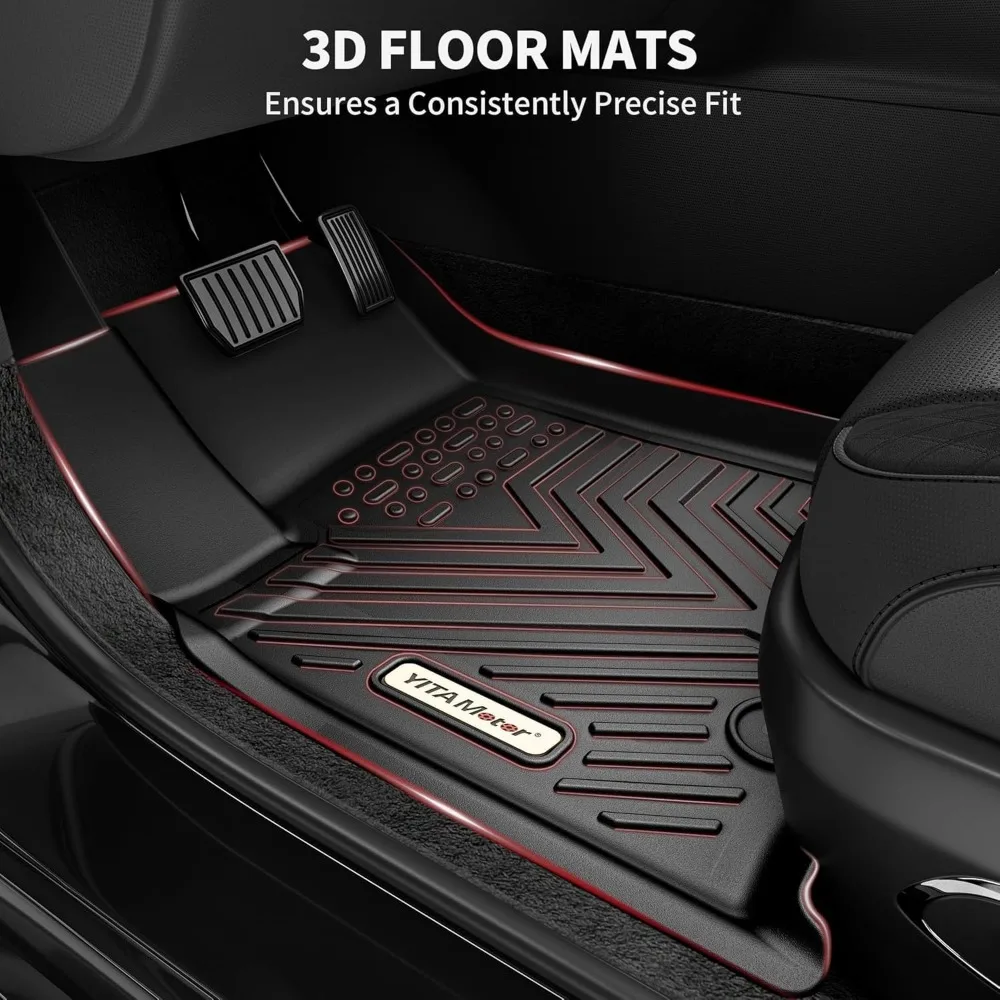 US Floor Mats Fit for Chevrolet Chevy Colorado Crew cab 2023 2024 & GMC Canyon 2023 2024,