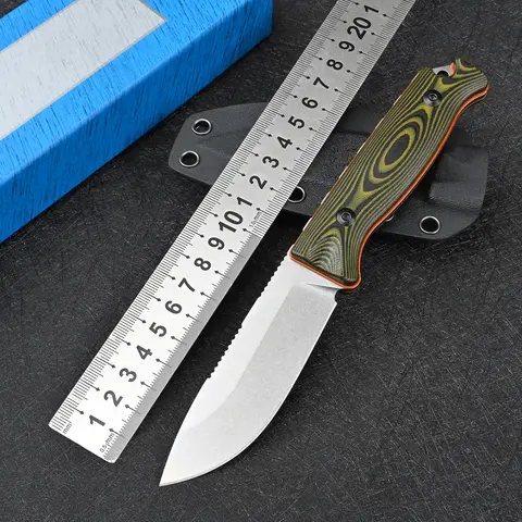 G10-handtag Utility Tactical Fixed Blade Knifes Utomhus Självförsvar EDC Verktyg Camping Jakt Överlevnadskniv 8 best sales knivar med fast blad - №4