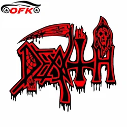 For DEATH Graffiti Car Sticker Waterproof Decal Vinyl Material Occlusion Scratch Campervan VAN RV JDM Decals.