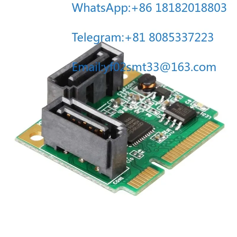 Mini PCIe To 2-Port SATA3.0 RAID Card 6Gbps Hard Disk Expansion Adapter