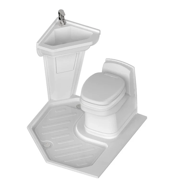 RV Modification Accessories Hidden Shower Tray RV Bathroom Base Non-Slip Bathroom Floor Pool for Camper Van Motorhome