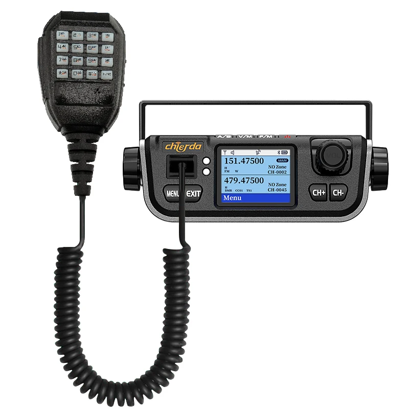 

new design DMR dual band radios 20W/25W GPS bluetooth optional car radio