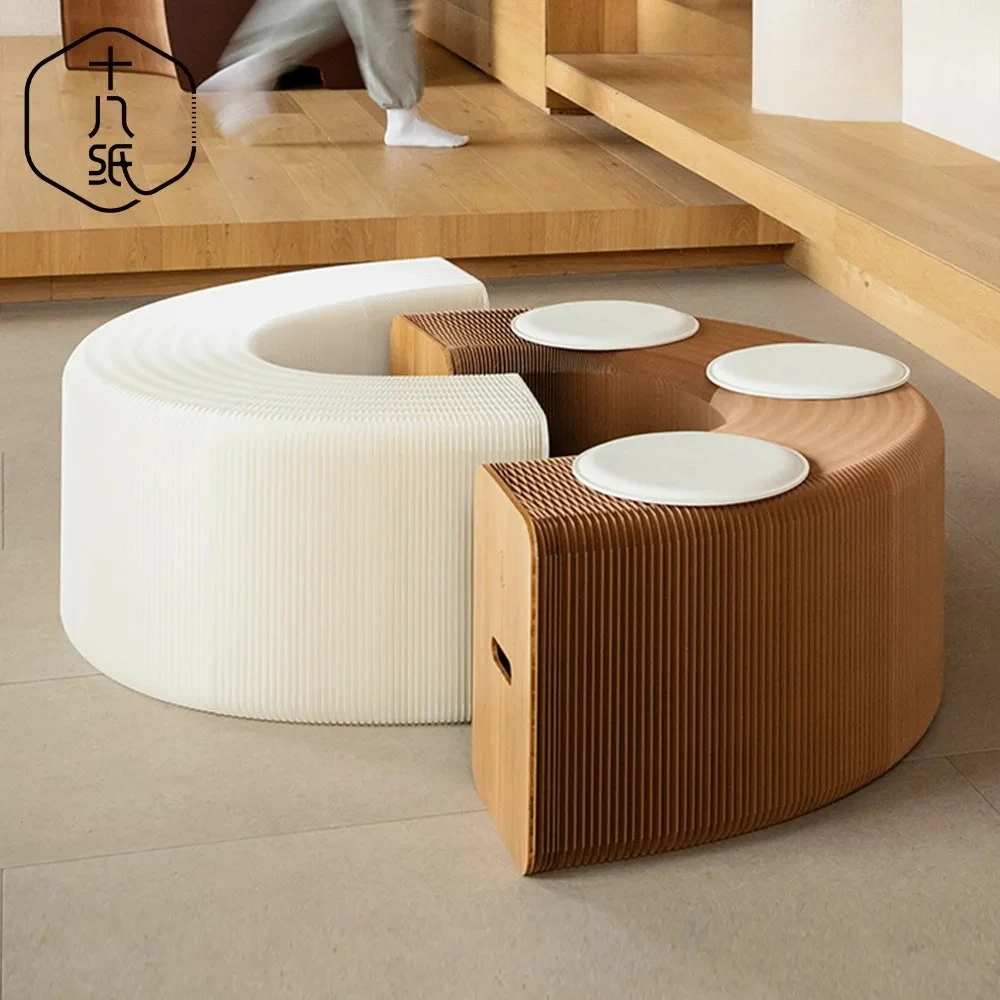 Shoe Changing Stool,accordion,telescopic Folding,deformation,hospitality Area Bench,bed Tail Multifunctional,doorstep Stool