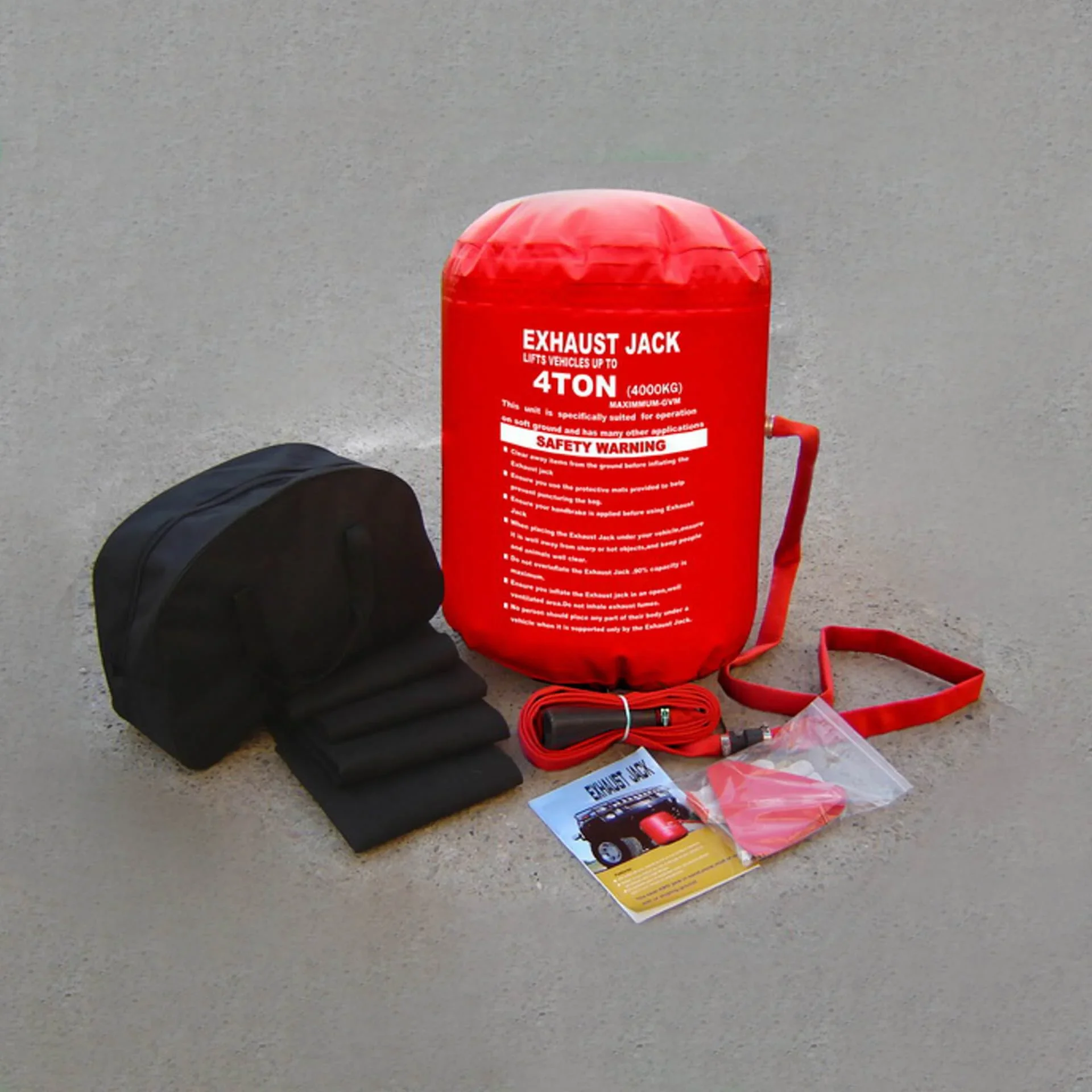 4 طن سهلة الرفع مقبس الهواء العادم رافعة هوائية متعددة الطبقات على الطرق الوعرة 4x4 سيارة أداة إنقاذ سيارة رفع المزدوج نفخ سيارة الهواء جاك