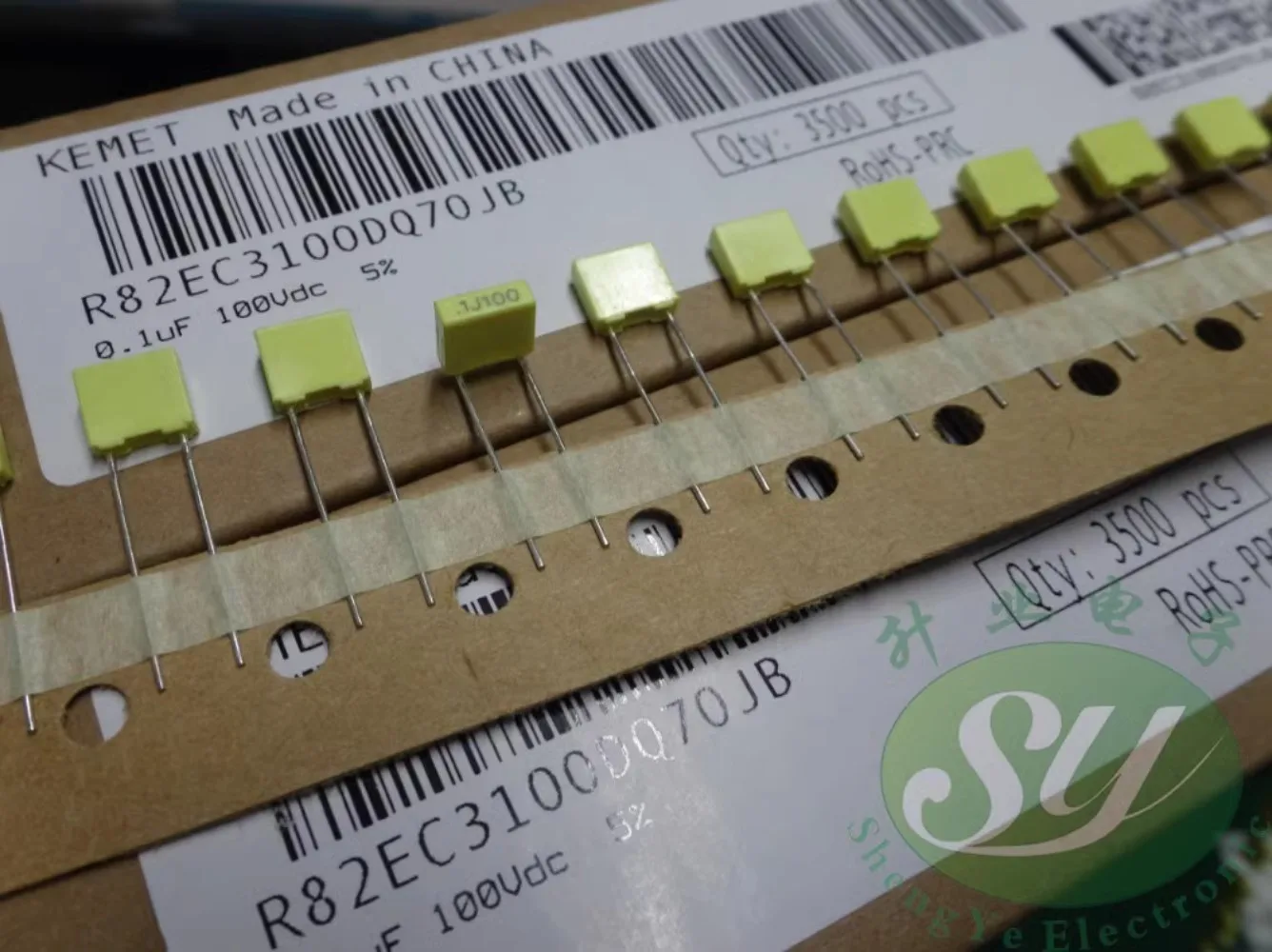 

20PCS AV R82EC3100DQ 0.1uf/100V 100nf u1 104 New 5MM film capacitor