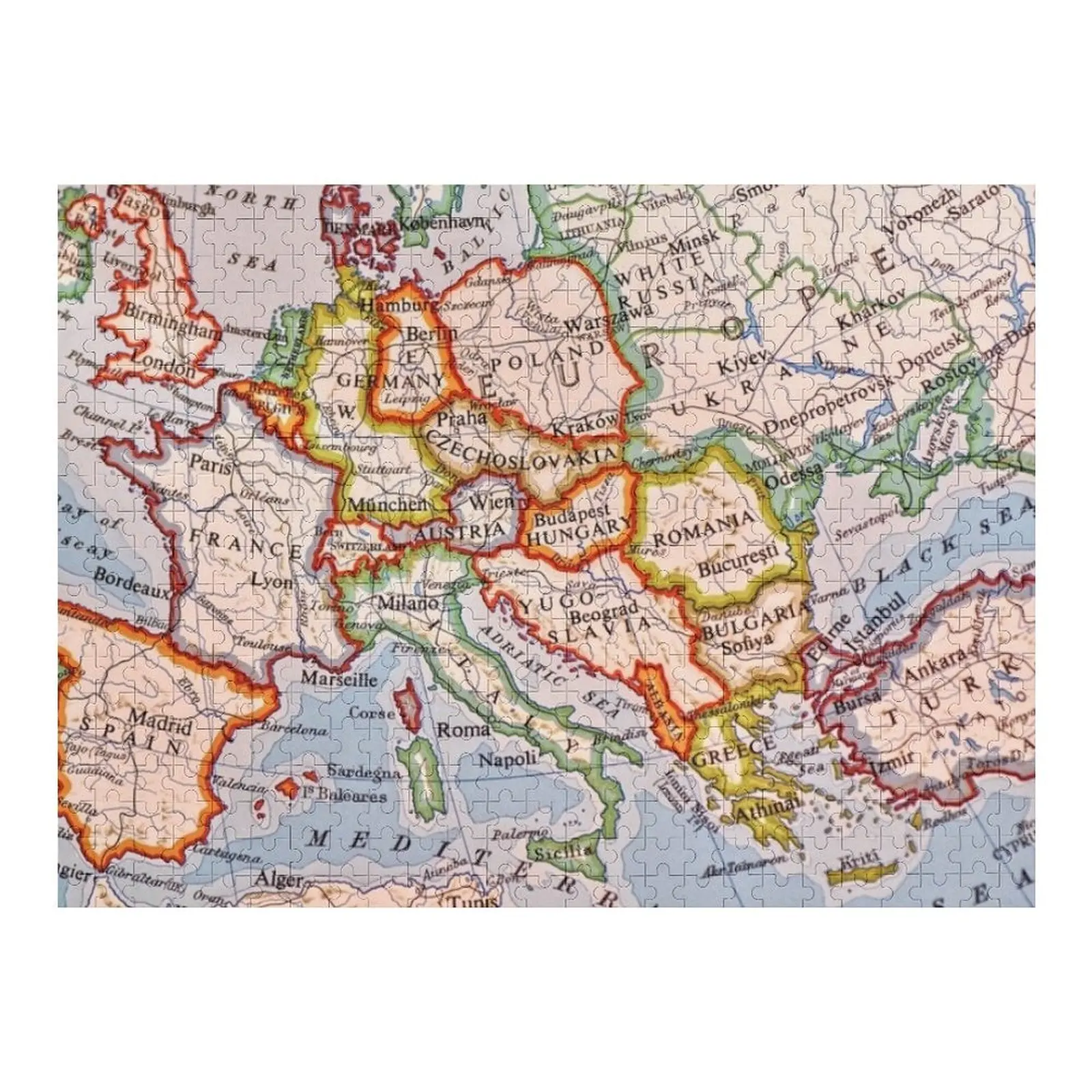 

Карта Европы, дидактическая головоломка, персонализированный детский предмет, фото, персонализированные подарки, рождественские подарки, головоломка