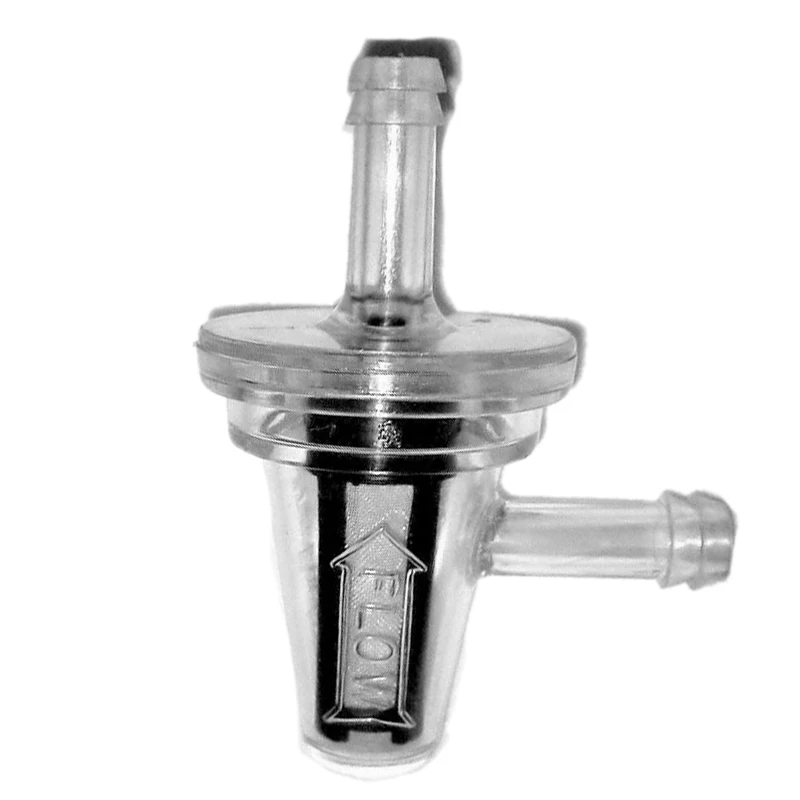 범용 오토바이 직각 인라인 연료 필터, 가와사키 야마하용 호스 라인, 1/4 인치, 6mm, 1 개